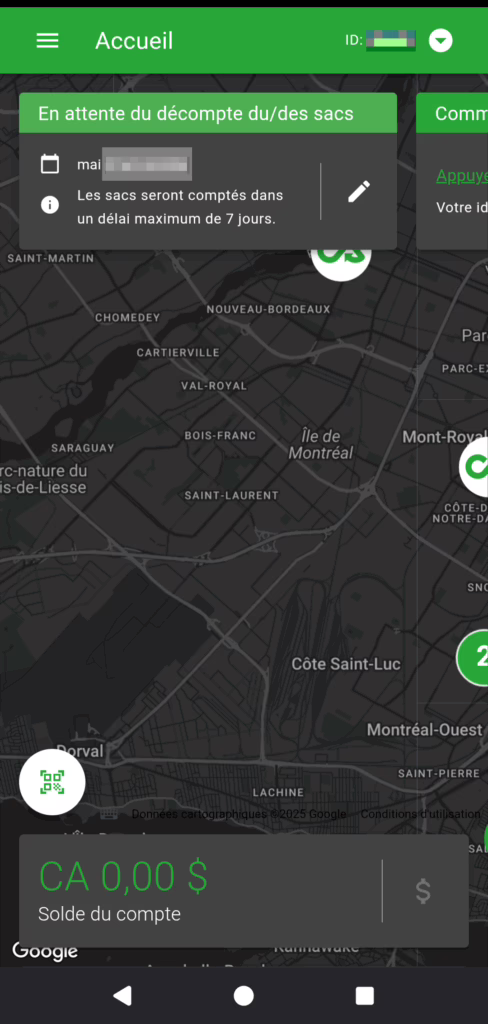 Appli consignaction, après un retour express