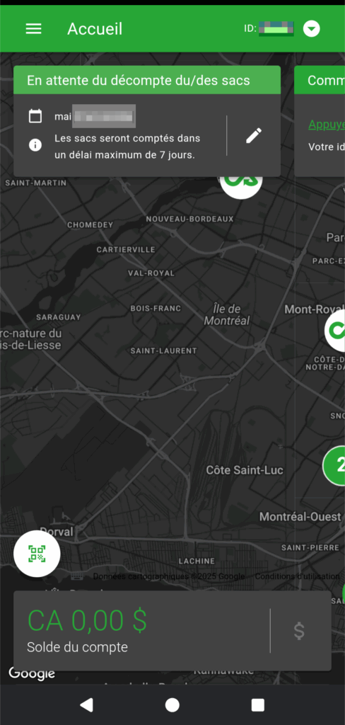 Appli consignaction, après un retour express