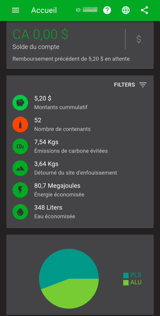 Un sac de consignes sous l'angle environnemental
