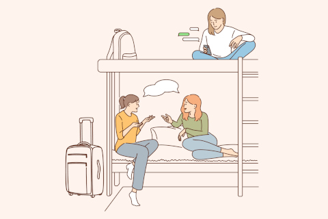 hostel ou auberge